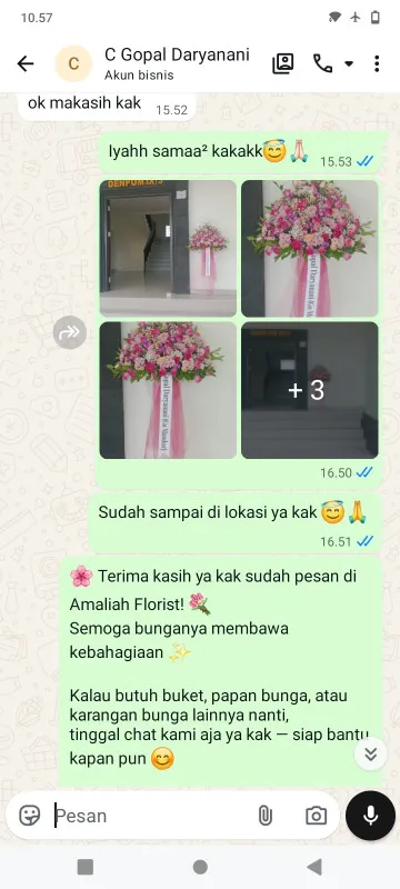 Pengiriman Karangan Bunga Jatiraden Jatisampurna