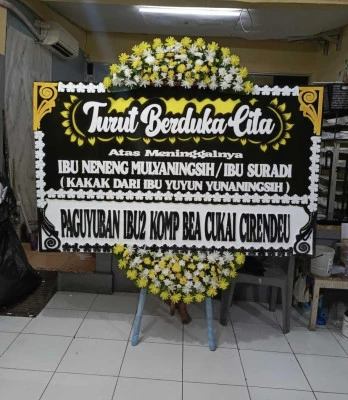 Papan Bunga di Jatiraden Jatisampurna